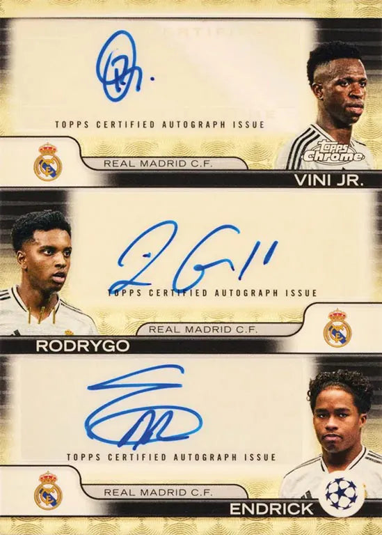 #1 Topps Chrome UEFA Club Competitions 24/25 Full Case - 8 Jumbo Boxen PYT/PYP