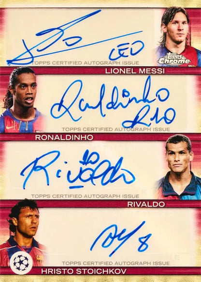 #1 Topps Chrome UEFA Club Competitions 24/25 Full Case - 8 Jumbo Boxen PYT/PYP