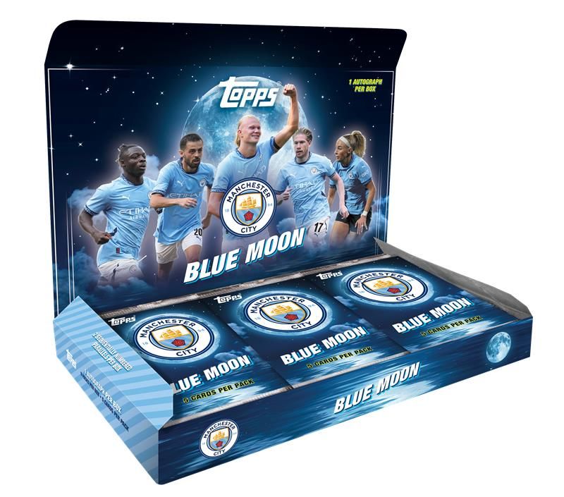 Topps Blue Moon 24/25 - Manchester City Hobby Box